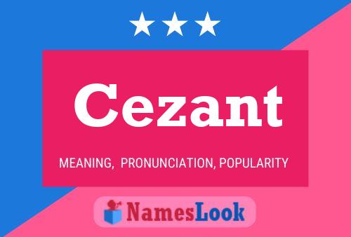 Cezant Name Poster