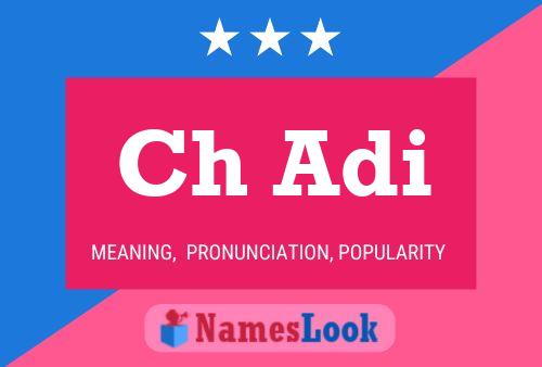 Ch Adi Name Poster