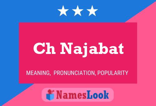 Ch Najabat Name Poster