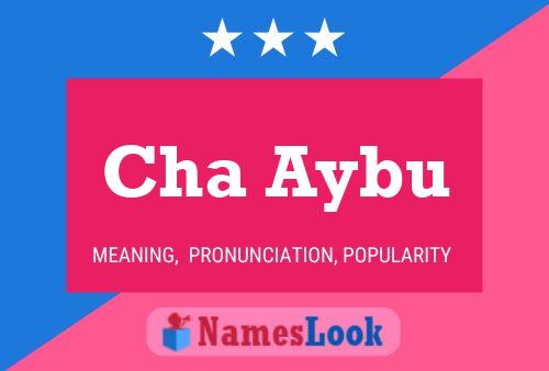 Cha Aybu Name Poster