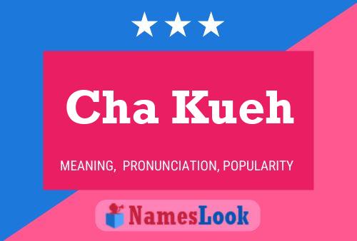 Cha Kueh Name Poster