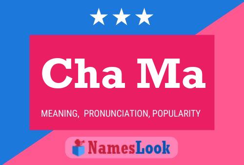 Cha Ma Name Poster