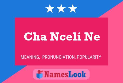 Cha Nceli Ne Name Poster