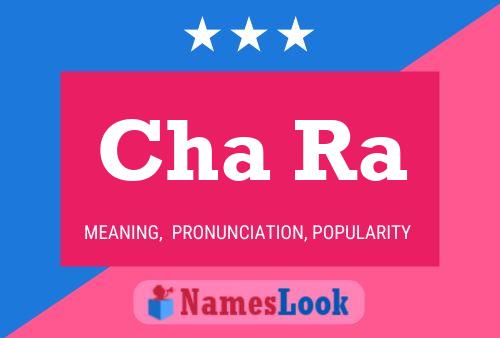 Cha Ra Name Poster