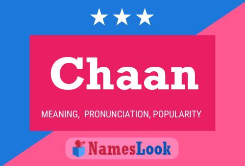 Chaan Name Poster