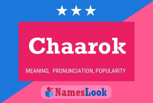 Chaarok Name Poster