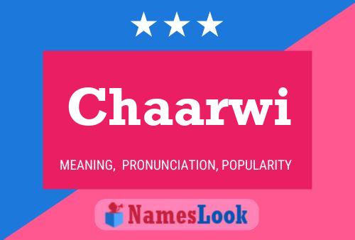 Chaarwi Name Poster