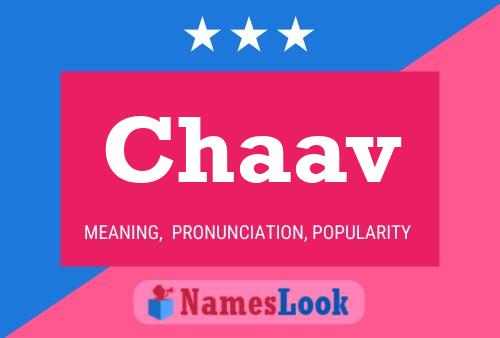 Chaav Name Poster