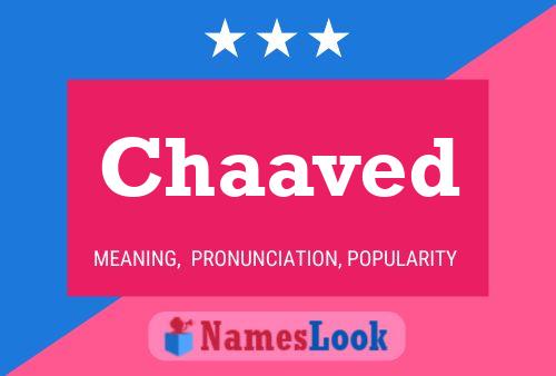 Chaaved Name Poster