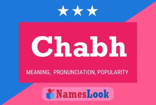 Chabh Name Poster