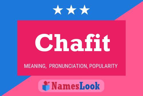 Chafit Name Poster