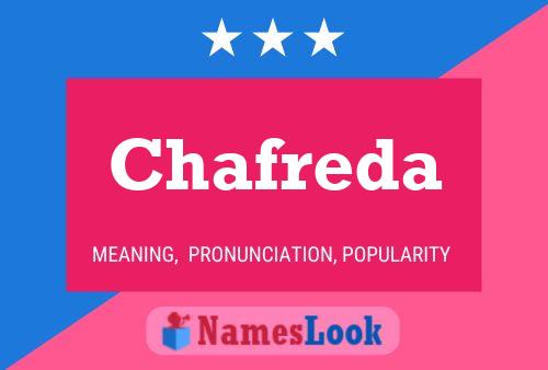 Chafreda Name Poster