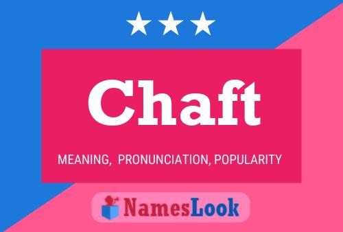 Chaft Name Poster