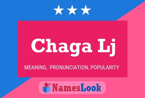 Chaga Lj Name Poster