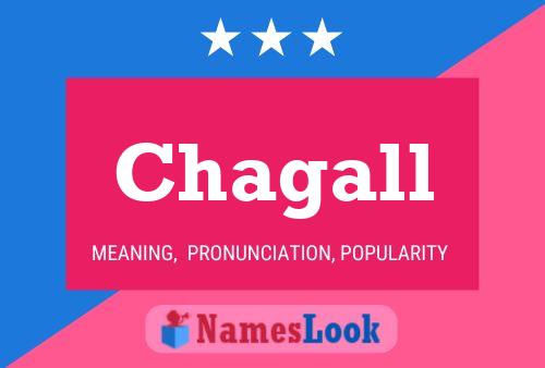 Chagall Name Poster