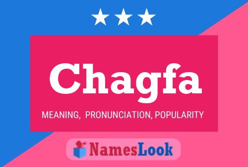 Chagfa Name Poster