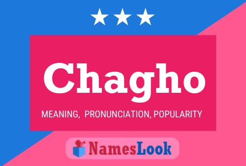 Chagho Name Poster