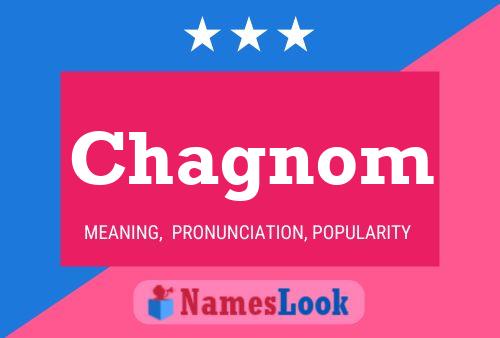 Chagnom Name Poster