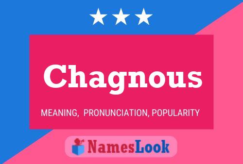 Chagnous Name Poster