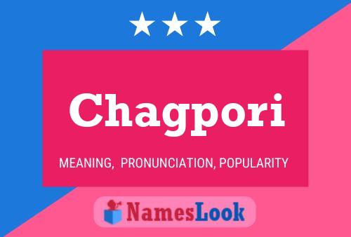 Chagpori Name Poster