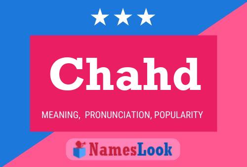 Chahd Name Poster