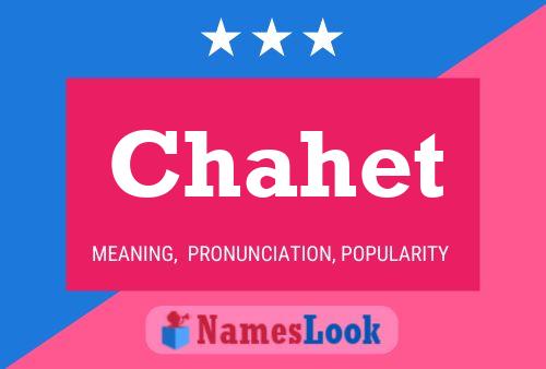 Chahet Name Poster