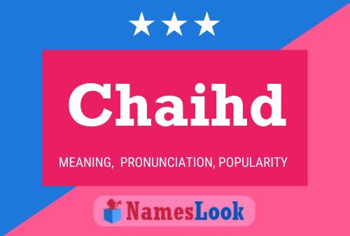 Chaihd Name Poster