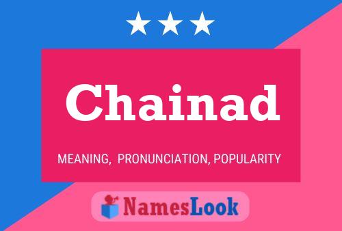 Chainad Name Poster