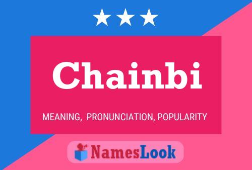 Chainbi Name Poster