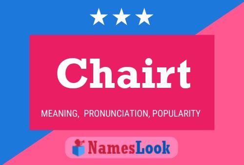 Chairt Name Poster