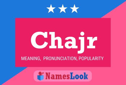 Chajr Name Poster