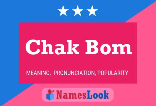 Chak Bom Name Poster