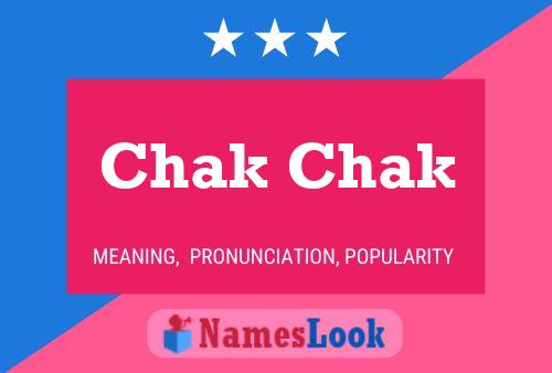 Chak Chak Name Poster