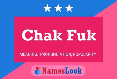 Chak Fuk Name Poster