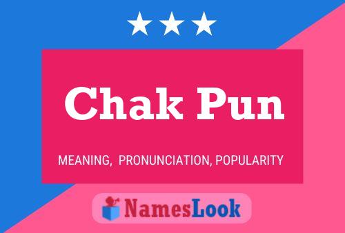 Chak Pun Name Poster