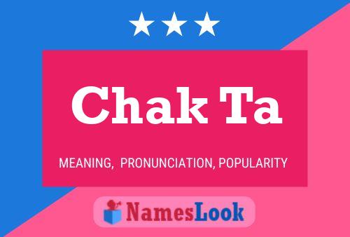 Chak Ta Name Poster