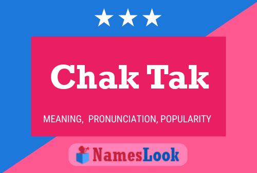 Chak Tak Name Poster