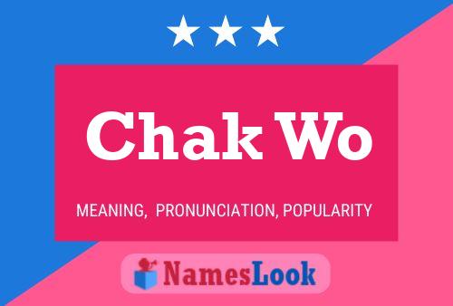 Chak Wo Name Poster