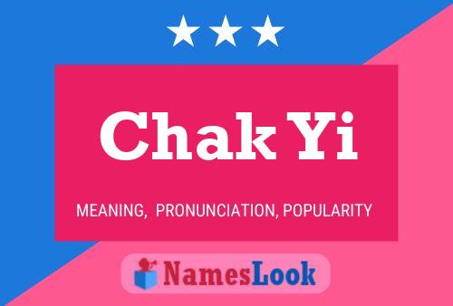 Chak Yi Name Poster