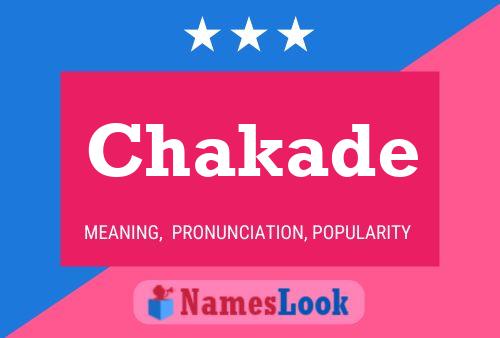 Chakade Name Poster