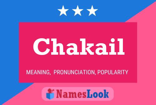 Chakail Name Poster