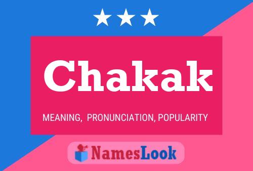 Chakak Name Poster