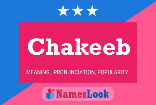 Chakeeb Name Poster