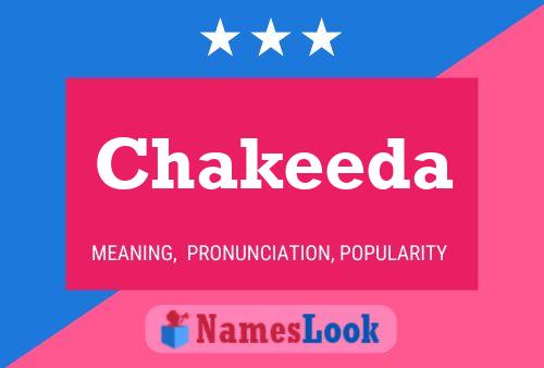 Chakeeda Name Poster