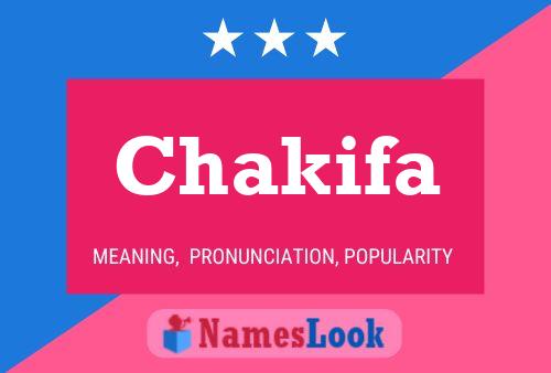 Chakifa Name Poster