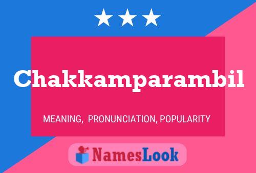 Chakkamparambil Name Poster