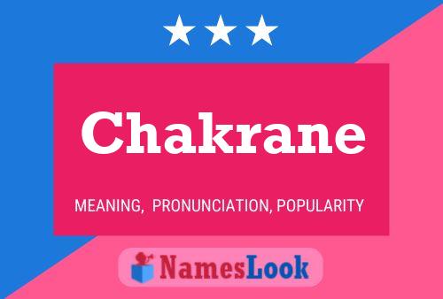 Chakrane Name Poster