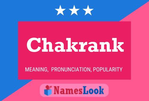 Chakrank Name Poster