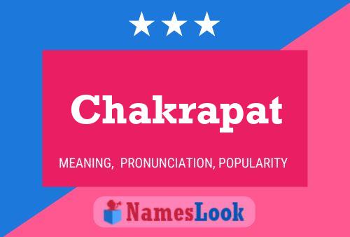 Chakrapat Name Poster