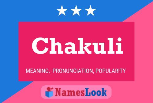 Chakuli Name Poster